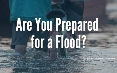 Are You Prepared for a Flood?